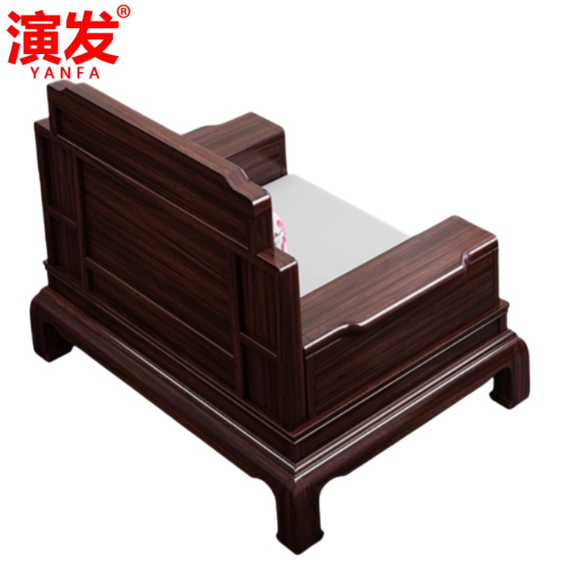 演发 实木沙发单 人 张高清大图