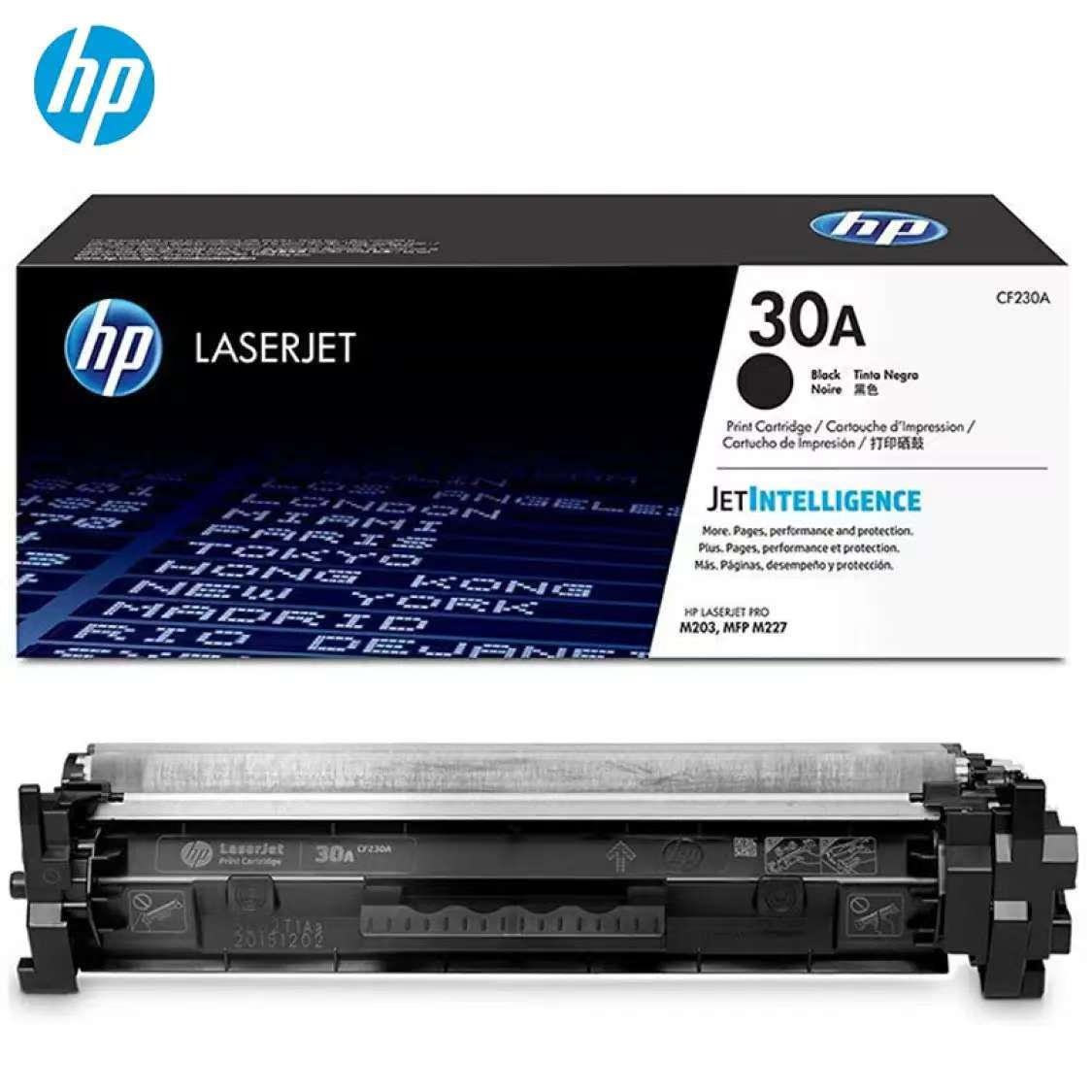 惠普(HP)CF230a粉盒 30a硒鼓原装黑色 适用hpm227fdw 227sdn 203dn打印机