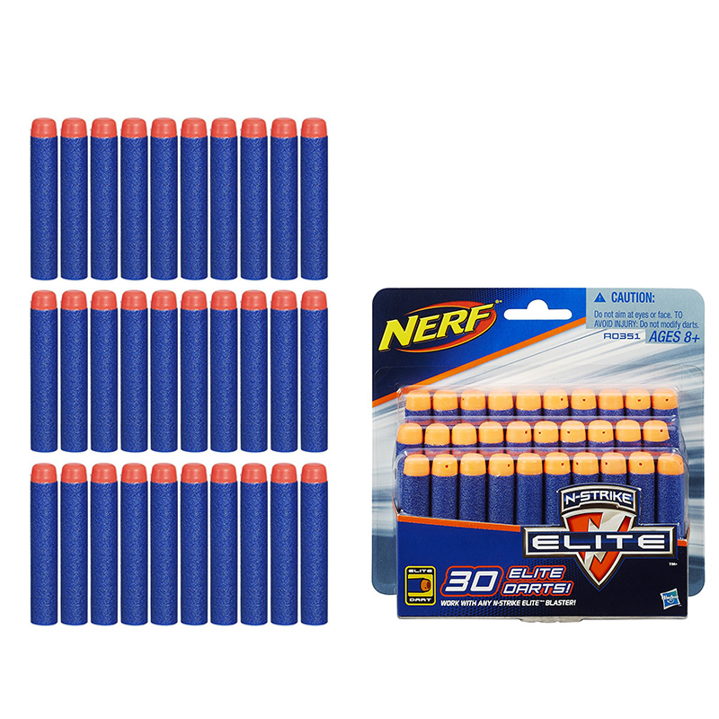 [苏宁自营]孩之宝(Hasbro)NERF热火 软弹枪子弹连发双枪狙击枪男孩玩具枪精英系列子弹30枚装A0351