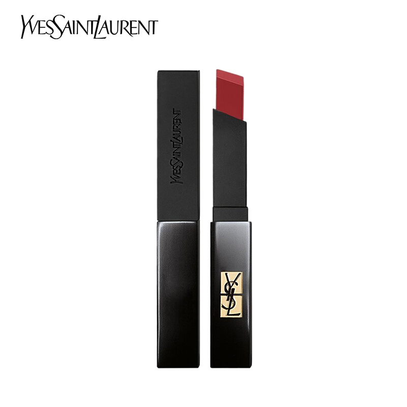 圣罗兰(YSL)小黑条细管口红2g 裸感哑光302#赤裸豆沙色