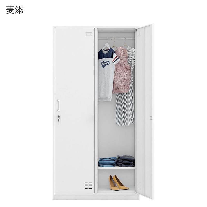 麦添 钢制二门更衣柜 GYG002个高清大图