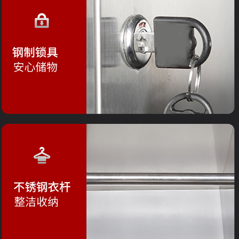 圣承启 不锈钢备品柜 九门台