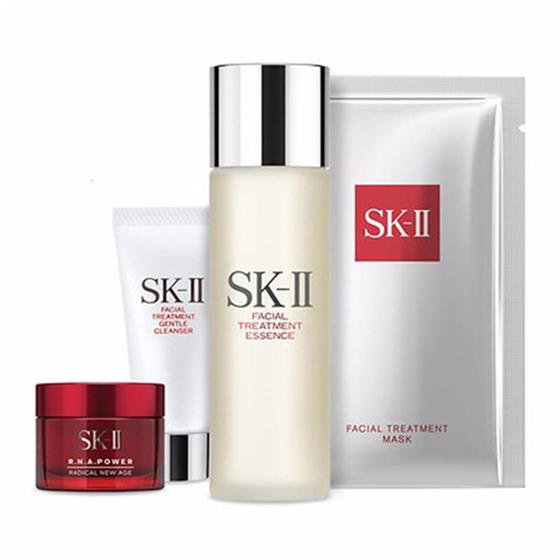 sk2体验护肤套装补水保湿控油平衡舒缓肌肤 神仙水75ml+肌源赋活修护精华霜15g+洗面奶20g+护肤面膜1片高清大图