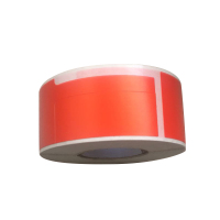 令文LW04-200UR 线缆标签 25mm*38mm+40mm红 200张/卷