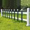 pvc草坪护栏塑钢室外围栏花坛花池绿化带塑料户外篱笆栅栏 单拍立柱 30公分高
