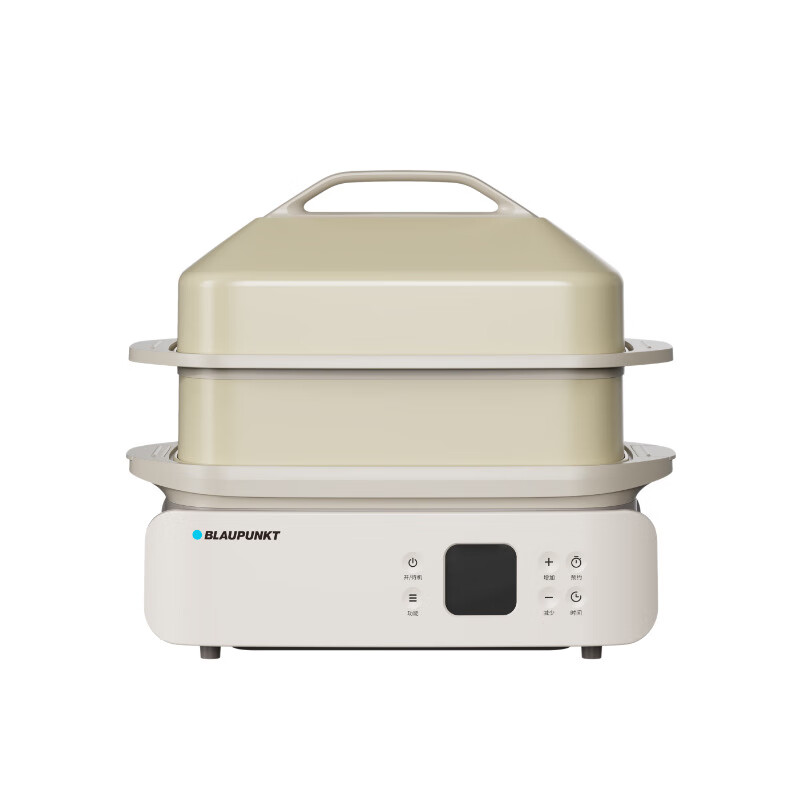 蓝宝(BLAUPUNKT)双聚能速蒸电蒸锅BP-ZG13 白色