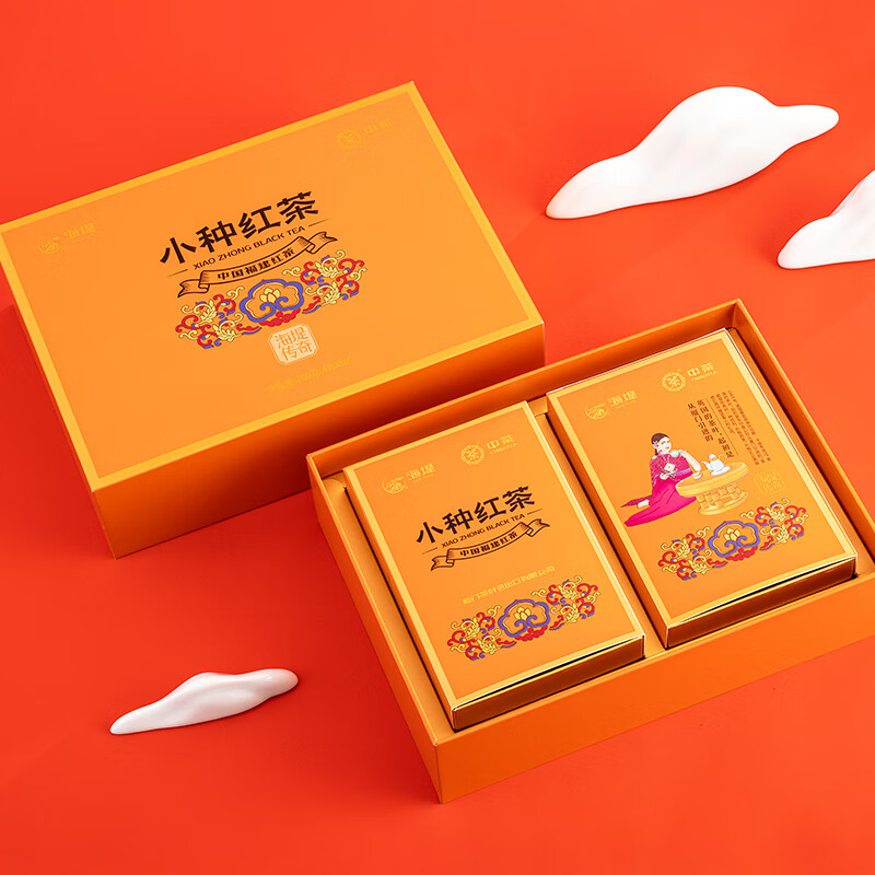 中茶CTA6711/海堤传奇小种红茶200g/盒高清大图