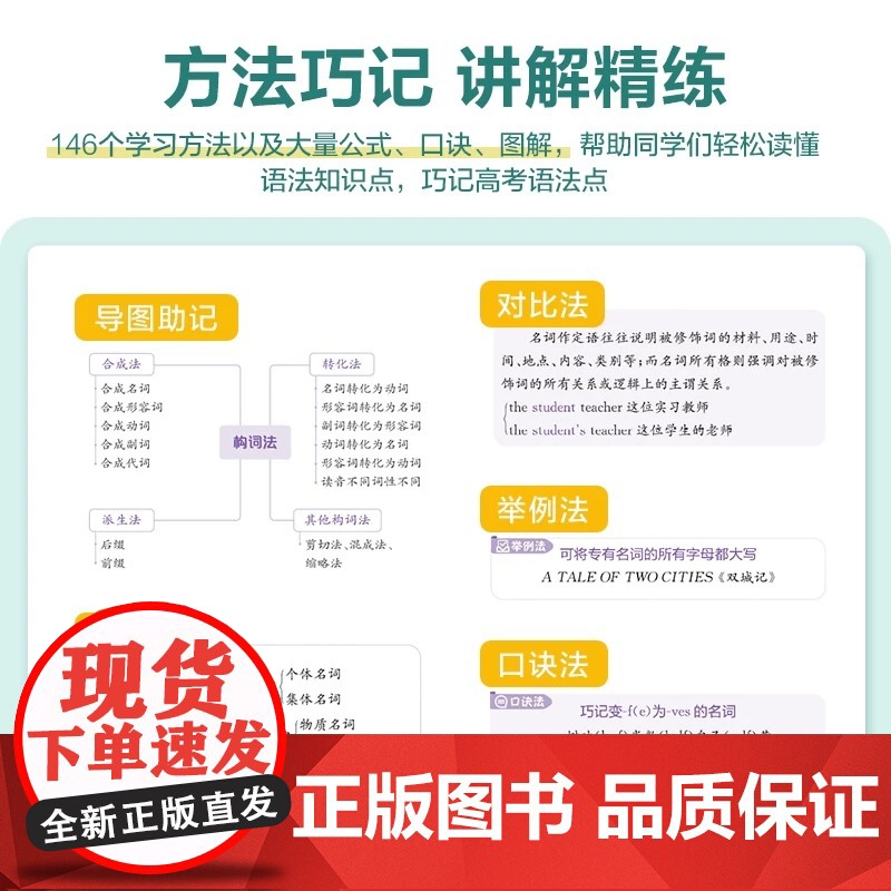 2025新星火英语高中英语语法随身记高中语法专项训练高考必背英语语法书小本便携手册高一高二高三英语语法口袋书高中语法大全高清大图