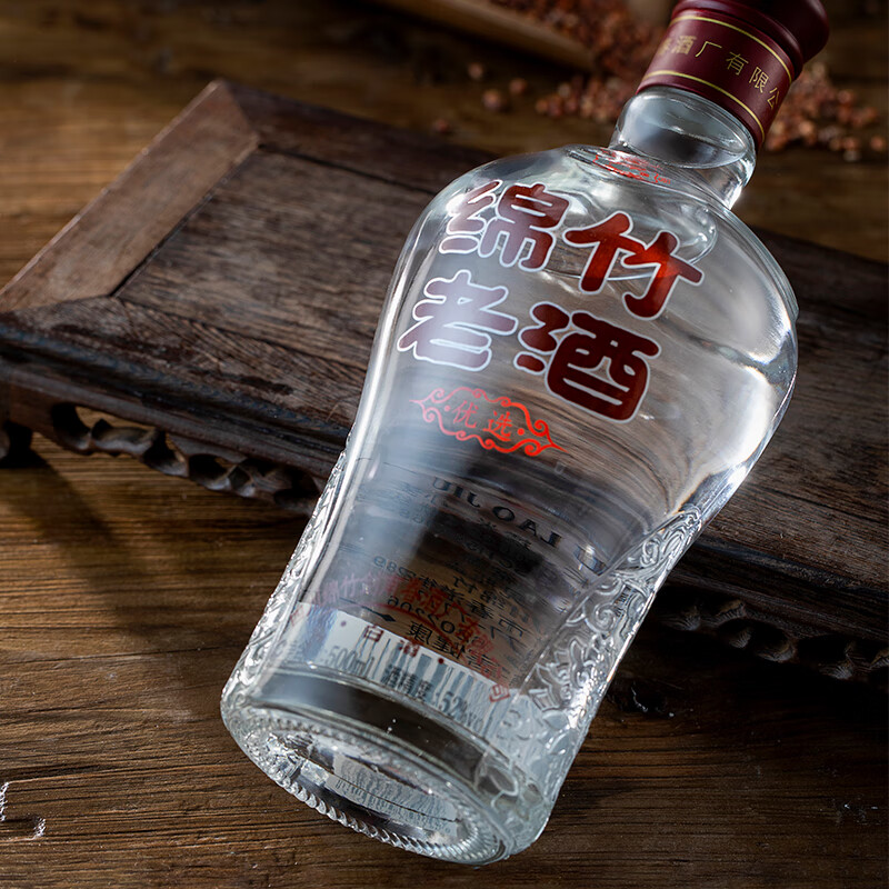 剑南春绵竹大曲绵竹老酒优选52度500ml*1瓶装高清大图