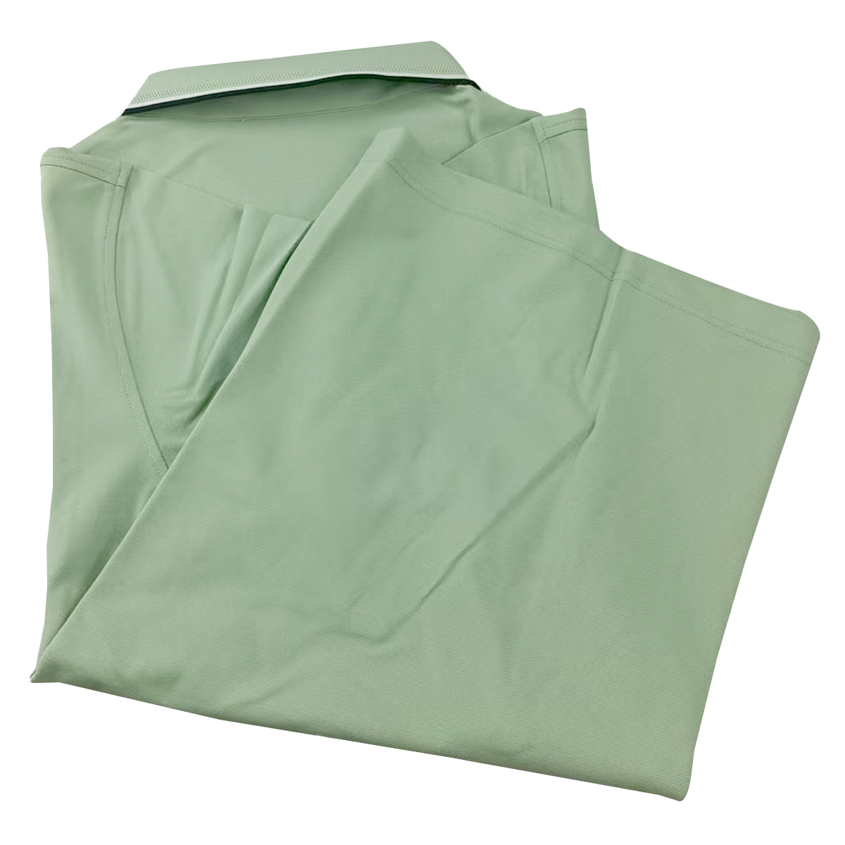 鸽护 短袖POLO定制 blz-豆绿色 件高清大图