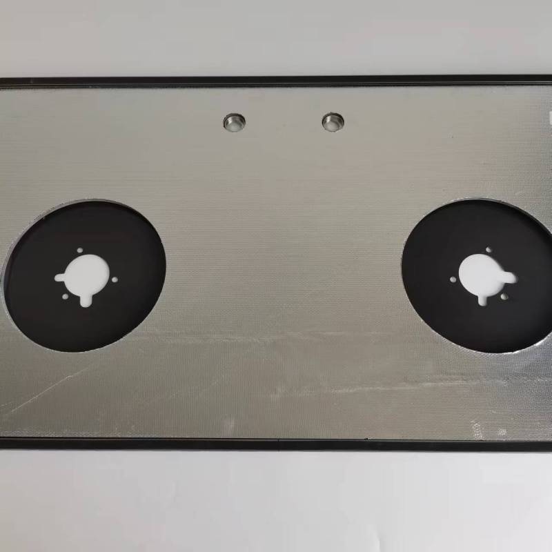 帮客材配 全新原装法迪欧燃气灶JZT/Y- 2B12钢化黑色玻璃面板(含水盘,不可拆卸) 务必开箱验货签收高清大图