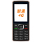 守护宝 K188(上海中兴易联通讯股份有限公司) 支持联通4G的老人机 联通4G大字体大按键大音量 老人手机 黑色