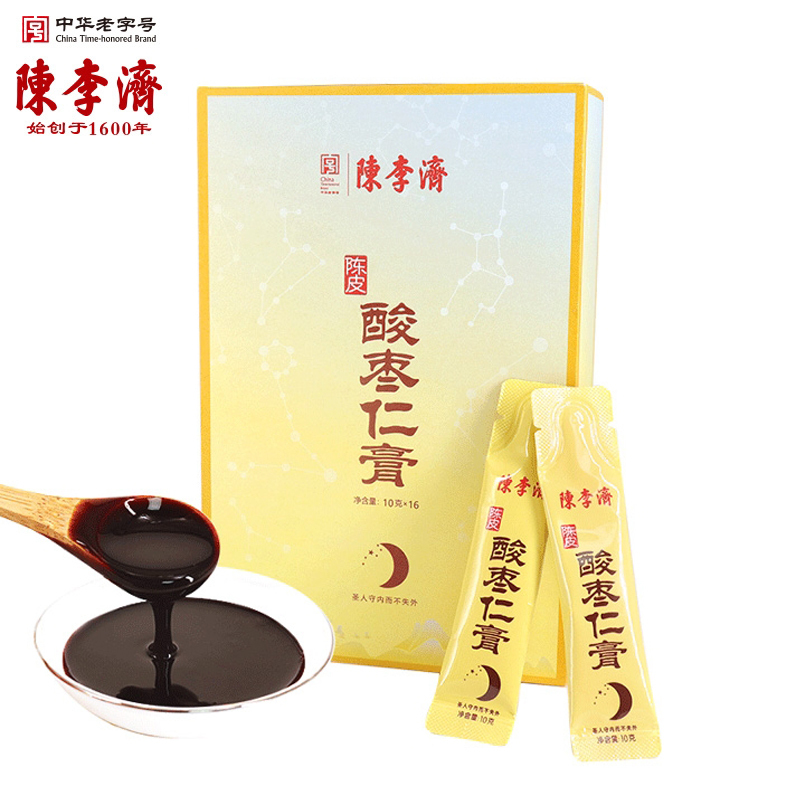 陈李济 陈皮酸枣仁膏160g/盒