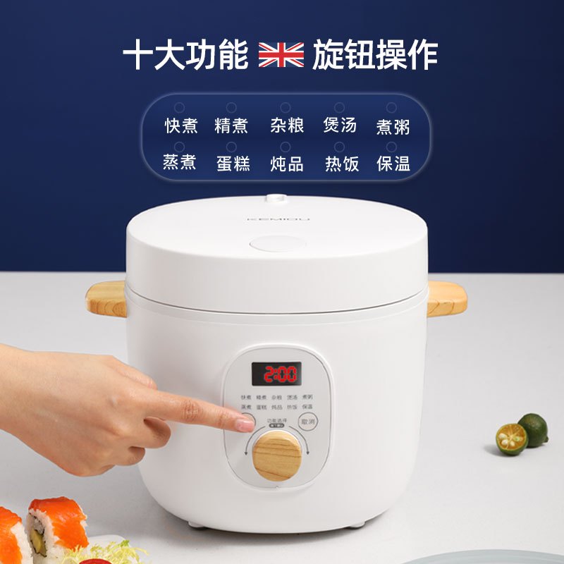 科米欧(KEMIOU) 迷你电饭煲2L-KM-DFS201