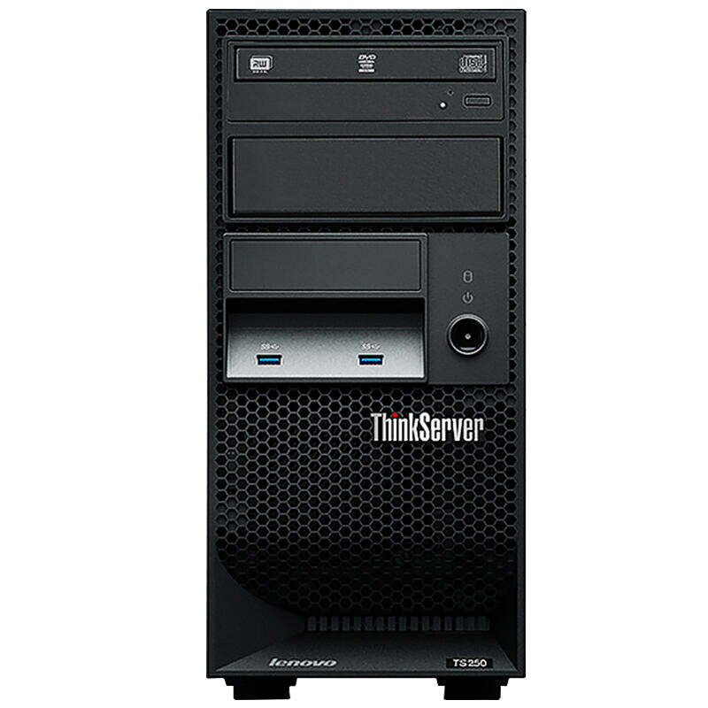 联想(Lenovo)TS250 塔式服务器i3-7100/4GB/1TB SATA/250W黄金单电源 单台价