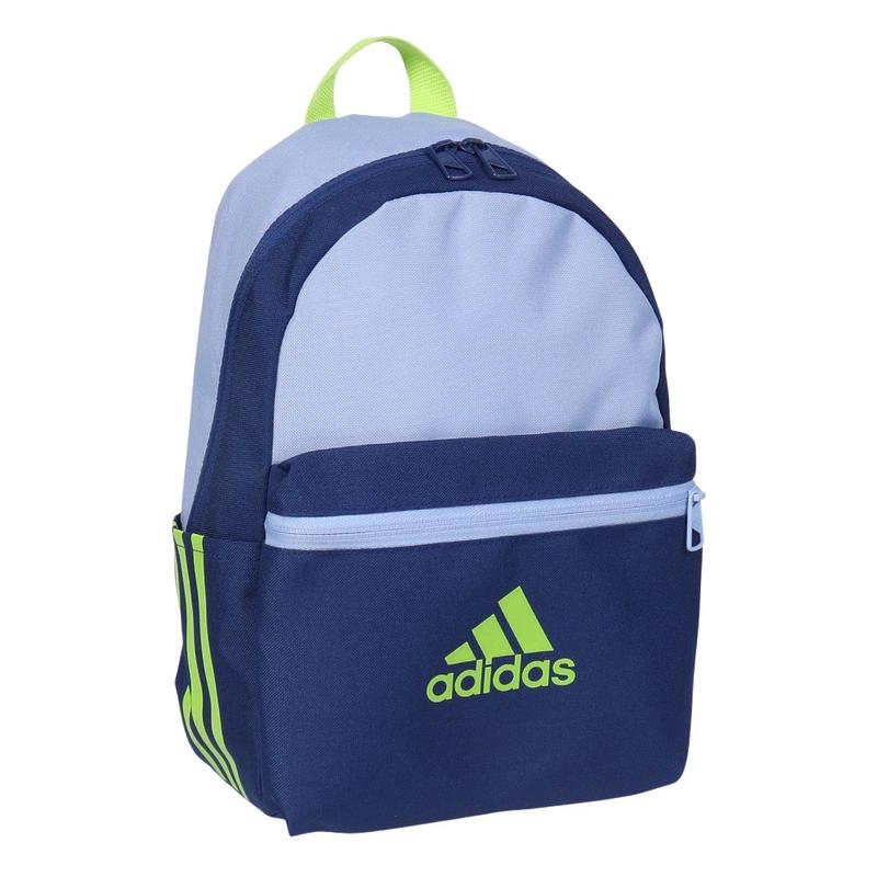 Adidas环保再生材质多功能儿童背包大容量学生书包收纳运动包蓝