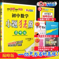 秋恩波教育初中数学小题狂做巅峰版 八年级上册苏科版初二8年级上学期SK版初中教材课本同步复习优巩固练习册含答案全解精析
