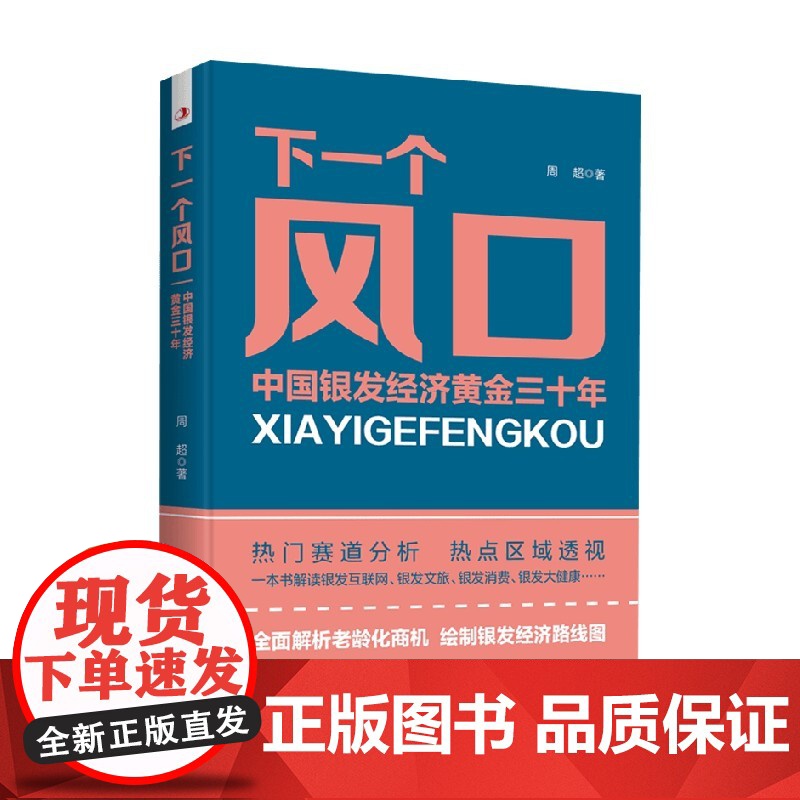 下一个风口 中国银发经济黄金三十年 周超 著 经济高清大图