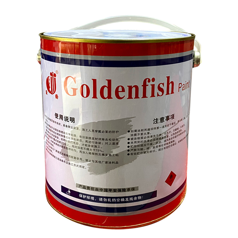 金鱼 白醇酸调和漆 3kg/桶高清大图