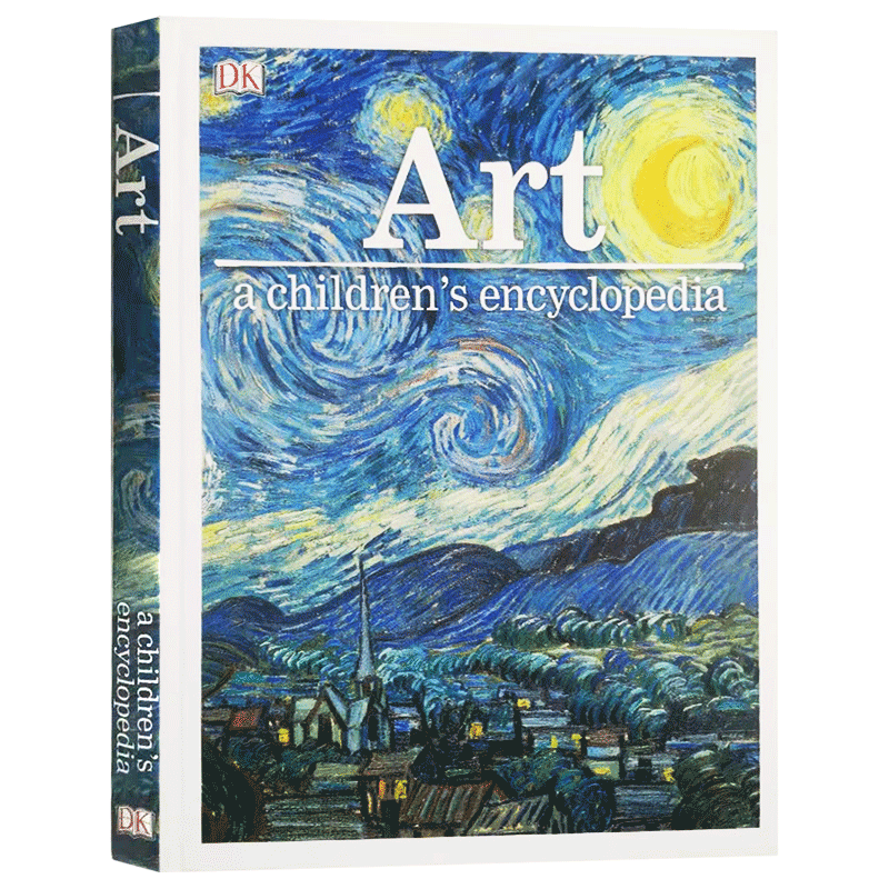 DK系列 财富百科 [正版]DK儿童艺术百科全书英文原版 Art A Children’s Encyclopedia 文高清大图