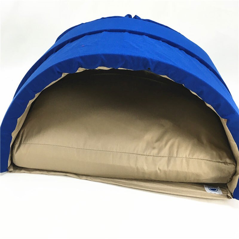 睡觉头套睡眠辅助枕打呼噜睡眠神器失眠神器枕头催眠 蓝色