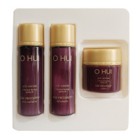 [苏宁自营]OHUI欧蕙时光菁纯焕颜系列3件套(47ml)水乳霜中小样护肤礼盒