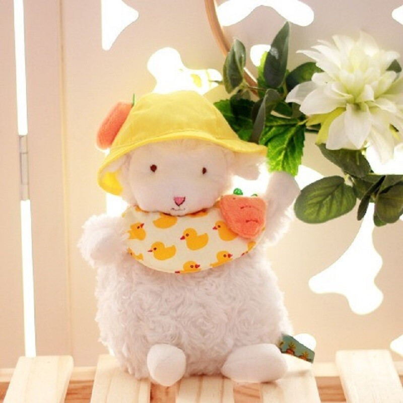 抖音小羊bunnies by the bay毛绒玩具布娃娃玩偶小绵羊公仔女孩生日送