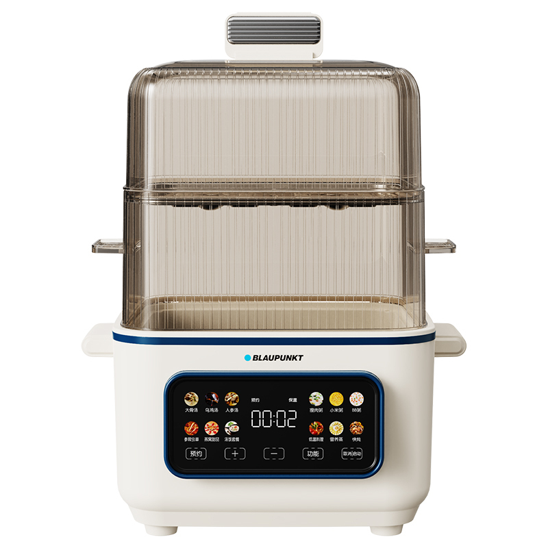 蓝宝 (BLAUPUNKT)电蒸锅电炖锅 多功能锅家用电锅蒸包子锅燕窝炖盅 BP-ZDG15A