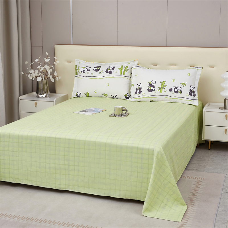 唐纳家纺 生态暖绒四件套-国宝翠竹- 200*230CM TN-KT24039高清大图