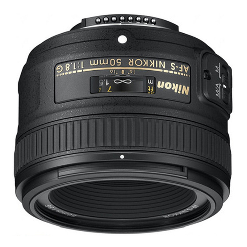 店保五年/尼康50 1.8G镜头 AF-S 50mm f/1.8G人像定焦大光圈镜头 背景虚化 D850/D7500/D3500/D5600/D5300全画幅单反镜头 全新港版高清大图