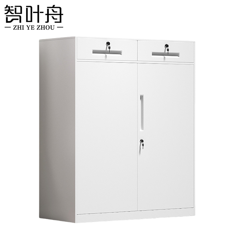 智叶舟矮柜对开二抽900*400*1090mm台高清大图