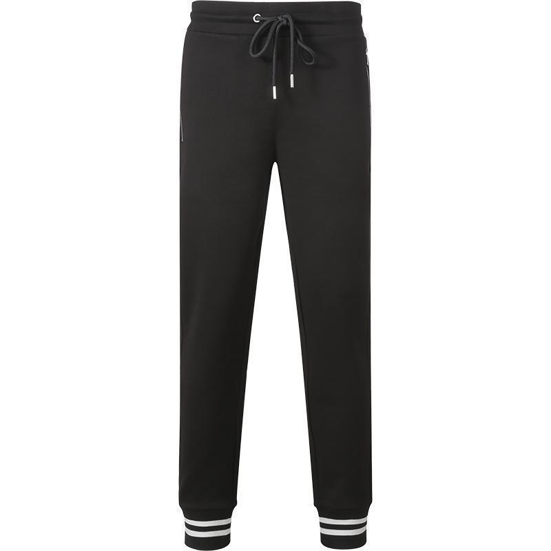 盟可睐/蒙口 moncler 男士棉质运动休闲裤抽绳长裤卫裤h2 091 8h00020
