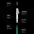 胜为电信级LC-LC多模双工卡扣25米OM3 50/125 低烟无卤环保外被 收发器尾纤FOC-1250
