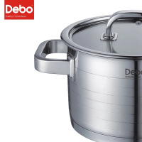 德铂(Debo)斯塔特DEP-232汤锅 三层复合底 304不锈钢 适合多种灶具