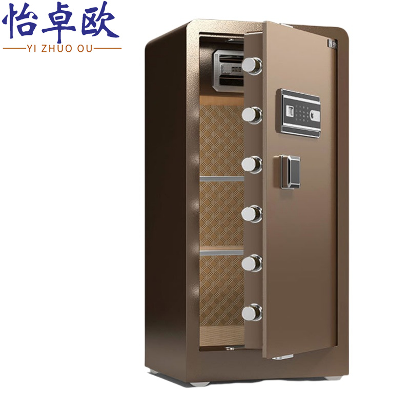 怡卓欧钢制密码柜1M指纹密码台高清大图