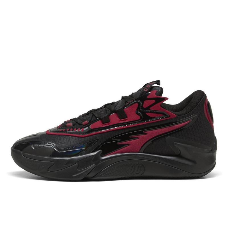 彪马(Puma)综合训练鞋男鞋轻便灵活室内健身运动鞋多功能室内鞋 DARK_CRIMSON-PUMA_BLACK 43