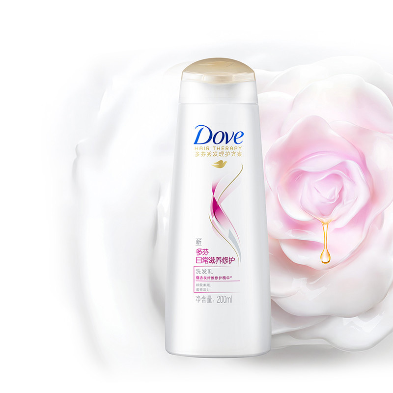 多芬(Dove)日常滋养修护洗发乳200ml[联合利华]高清大图