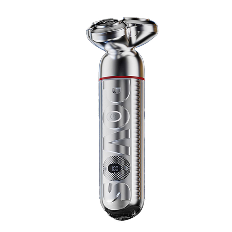 奔腾剃须刀双环贴面刀网刀头自动研磨浮动贴面星耀银PQ9909