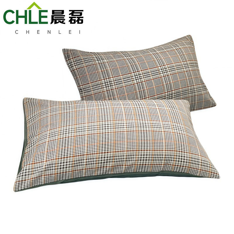 晨磊 床上四件套 220*240cm(桑葚格) 套高清大图