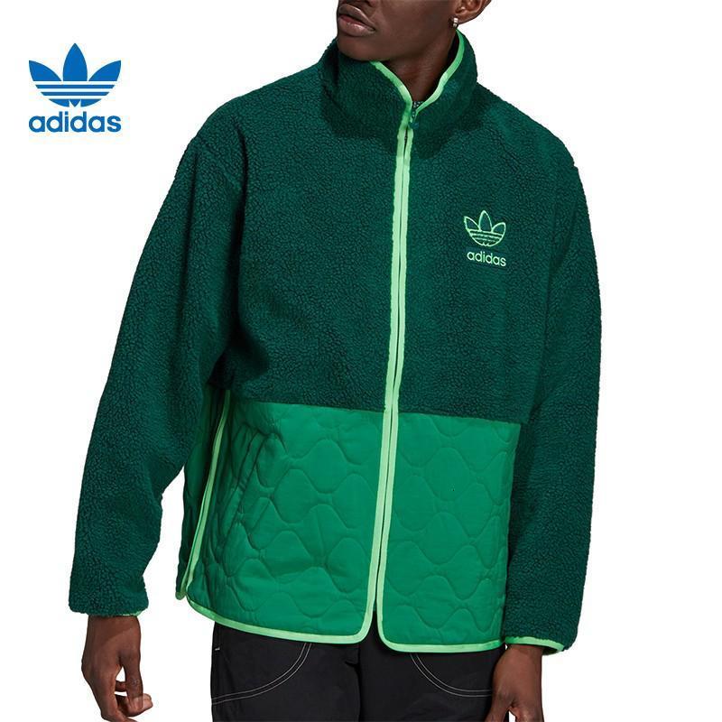 adidas阿迪达斯三叶草男运动休闲夹克外套h09362