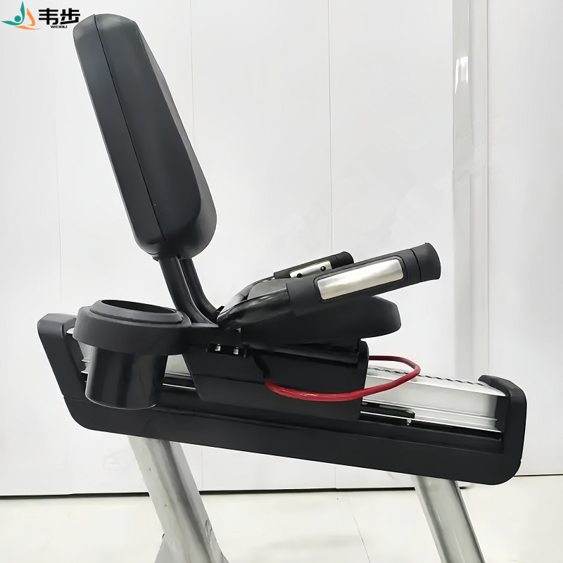 韦步WB-5015商用卧式磁控健身车家用健身房室内运动背靠式健身车高清大图
