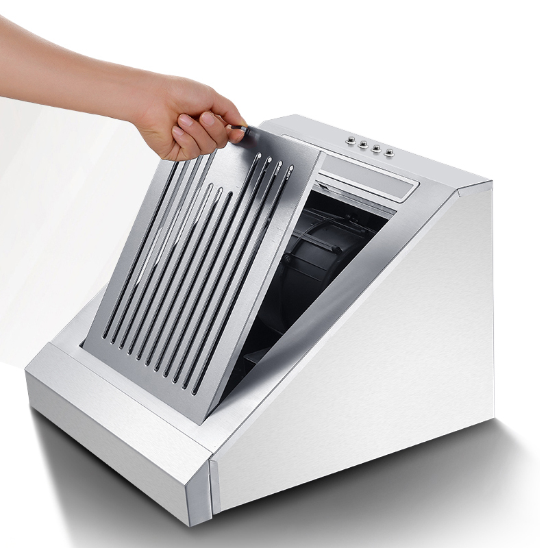 欢呼好太太油烟机小尺寸侧吸式迷你小型380mm家用厨房脱排企业价抽烟机小户型公寓出租房无清洗功能自行安装黑色款C-001高清大图