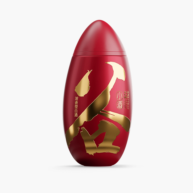 谷小酒 米粒套装 45度 100ml*2瓶 浓香型白酒 53度 100ml*1瓶 酱香型白酒
