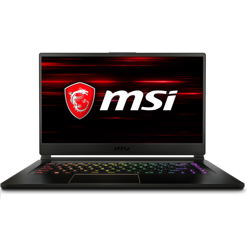 微星(MSI)GS65 014 15.6英寸 144Hz 7ms IPS电竞屏游戏本笔记本电脑(i7-8750H 16GB 256GB GTX1060 6GB 赛睿RGB背光键盘)