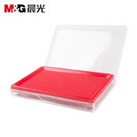 晨光(M&G) AYZ97513 印台 138*88mm 红色 单个装 方形透明快干 单位：个