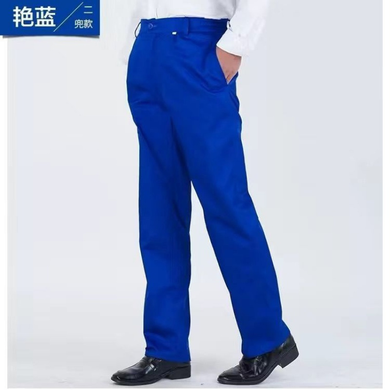 春秋工作服裤子男女多口袋电焊汽修夏季劳保服裤子耐磨洗工装裤子莎丞