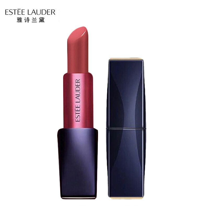 雅诗兰黛(Estee Lauder)花漾倾慕唇膏缎光滋润口红3.5g 420#玫瑰豆沙色