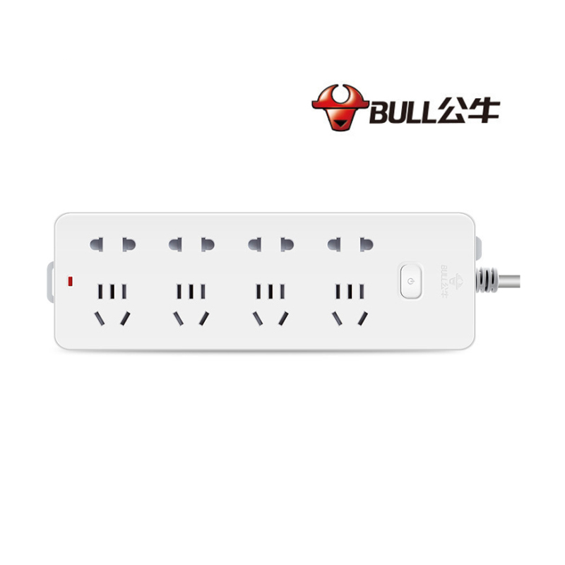 公牛(BULL) GN-403 总控8位 10米 拖线板插座(计价单位:个)