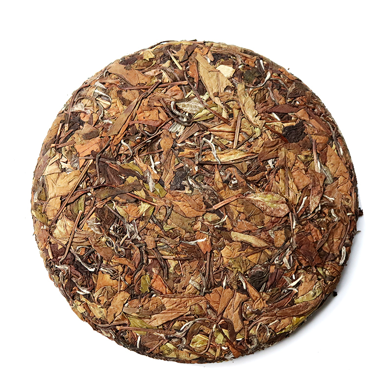滇香阁-高山寿眉茶饼350g 福鼎白茶 香气高 太姥山核心产区地理保护标志 出口产品