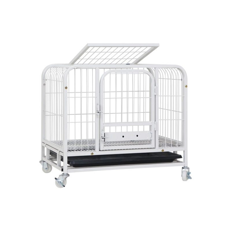 狗笼子小型中型大型犬泰迪柯基室内狗狗带厕所分离小狗宠物狗别墅_1高清大图